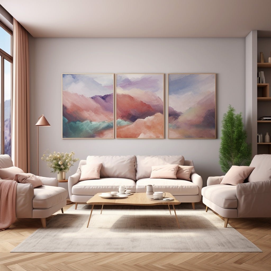 Wandbilder für das Wohnzimmer Deine Leinwand der Kreativität und Gemü