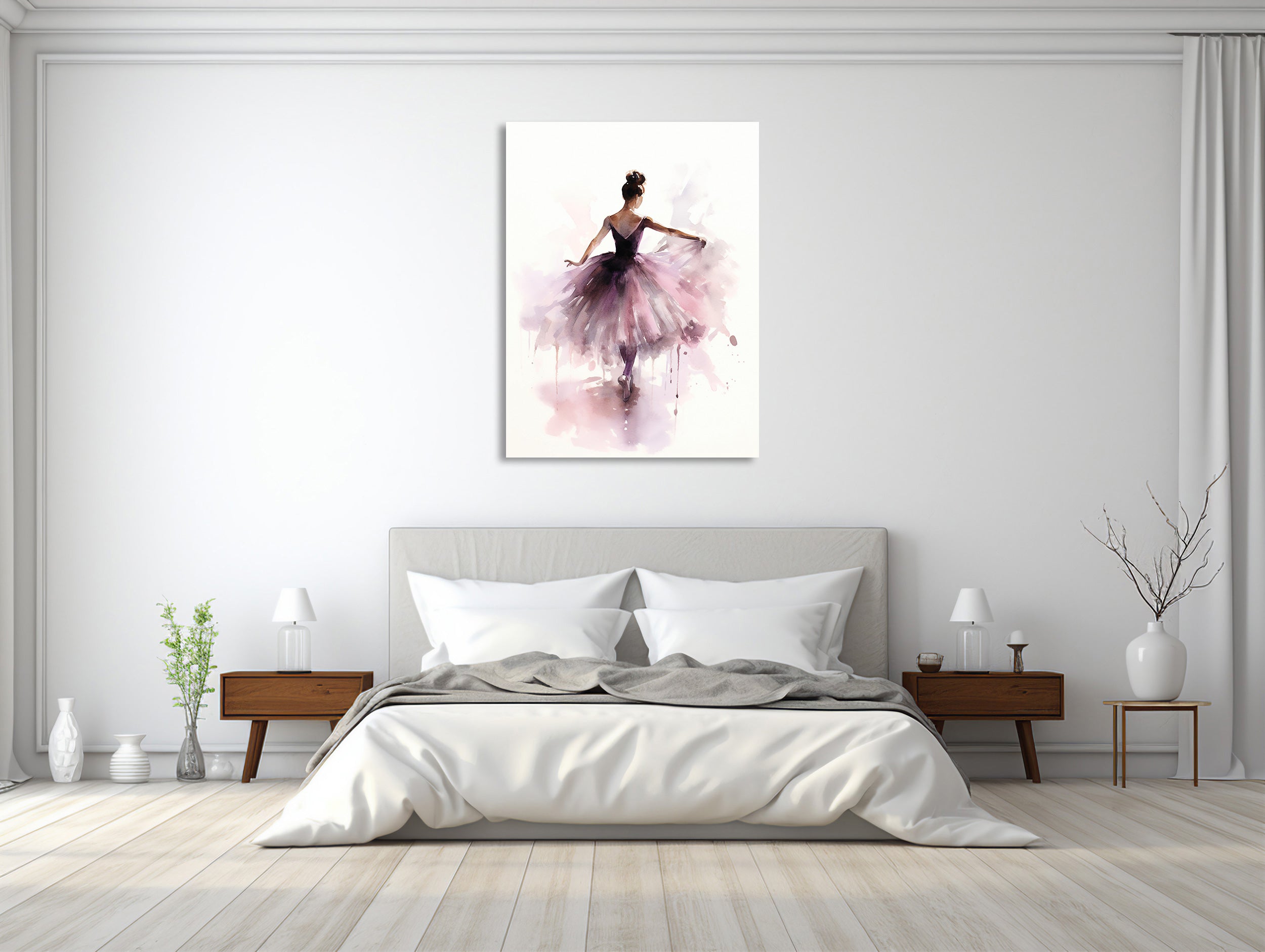 Elegante Ballerina-Silhouette