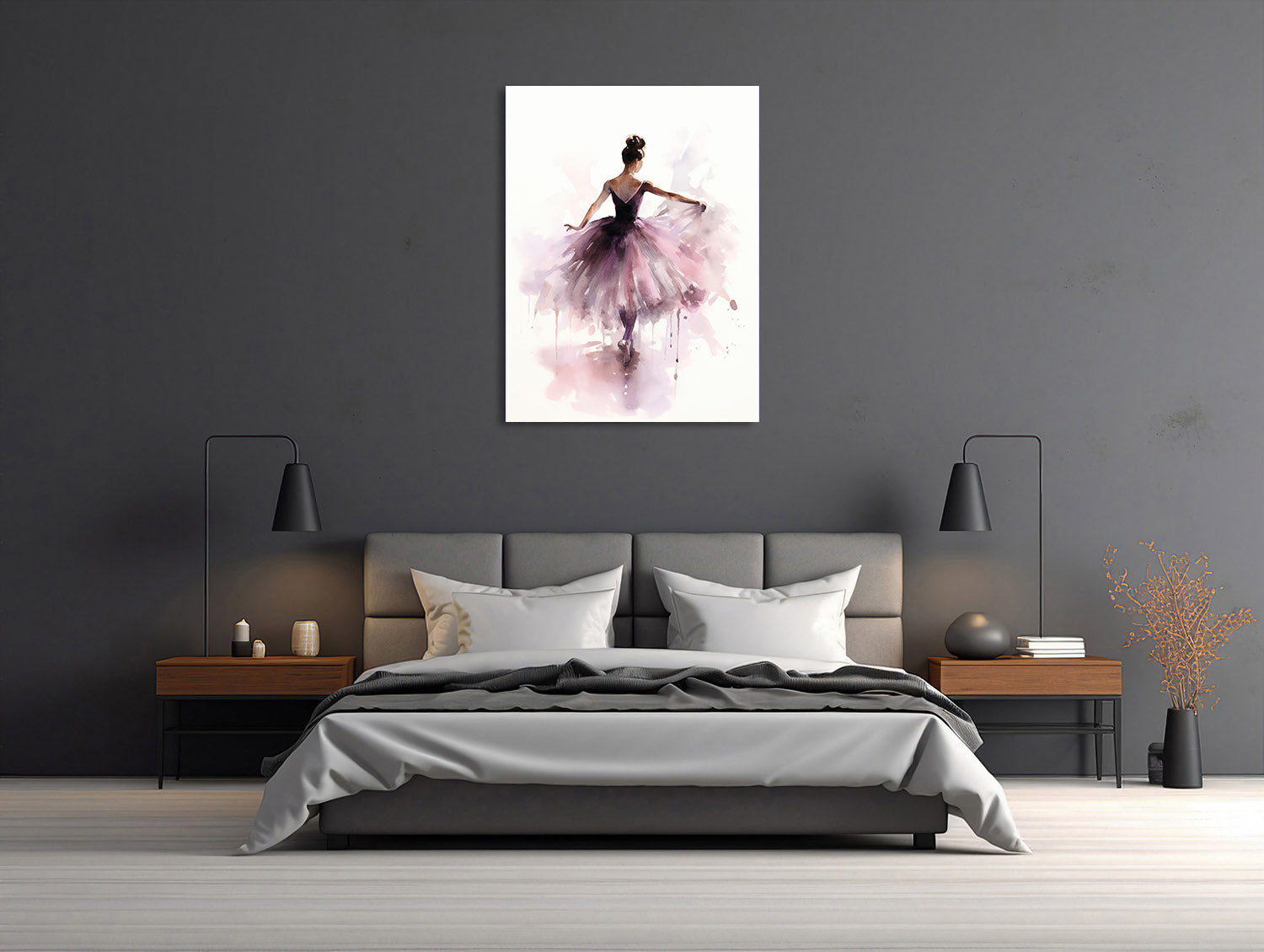 Elegante Ballerina-Silhouette